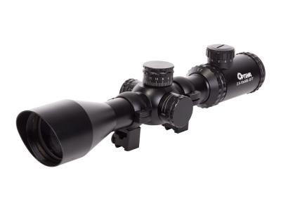 Hatsan Optima 2.5-10x50 E-SFT Rifle Scope, 1/4 MOA, 30mm Tube, 11mm Rings
