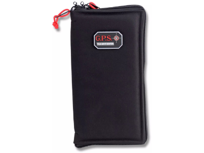 GPS Pistol Sleeve w/ Locking Zipper, Black