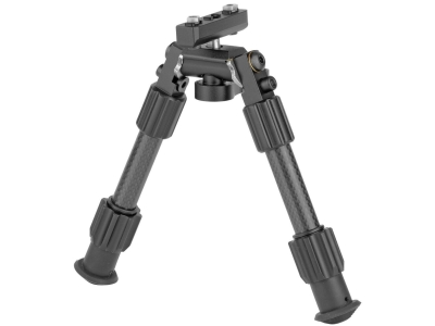 TruGlo Tac-Pod Carbon PRO Bipod 6-9" Adjustable, Black