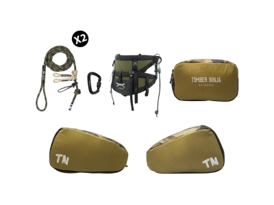Timber Ninja Ultimate Saddle Starter Kit, Olive