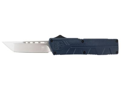 CobraTec 3.25" OTF Tanto D2 Blade Blue Aluminum Handle Knife