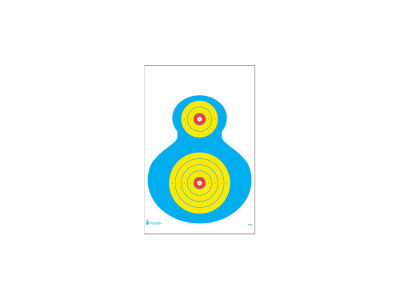 Action Target Inc High Visibility Silhouette Paper Target