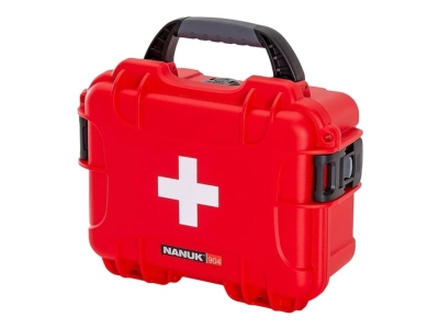 Nanuk First Aid Case Waterproof, Red