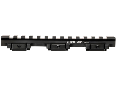 BCM A/T Optic Riser 525-13 Black Anodized 13 Slots