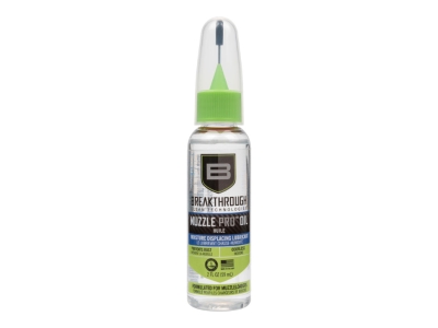 Breakthrough Muzzle Pro Oil, 2oz Bottle with Needle Tip Applicator