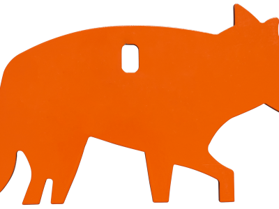 Champion Impact Steel Coyote Target, Orange