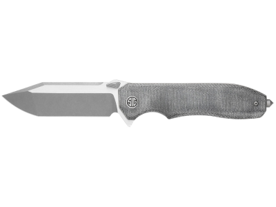SIG Sauer 3.78" Folding Tanto M390 Stonewash Micarta Handle