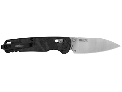 Kershaw MagnaCut Reverse Tanto Blade Black Carbon Fiber Handle