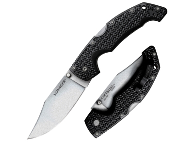 Cold Steel Voyager Large Clip Point - Plain Edge (AUS10A)