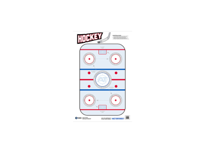 Action Target Inc Hockey Paper Target