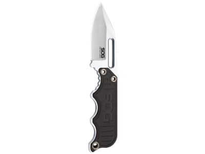 SOG Instinct Mini - G10, Satin, Black, Ambidextrous, Fixed Blade