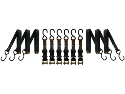 Muddy 1" x 14' Durable Ratchet Straps / 6 Pack