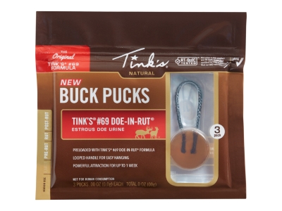 Tink's Buck Pucks #69 Natural Scent Hangers