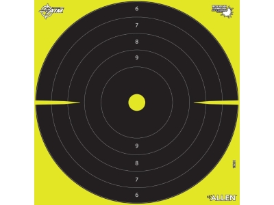 Allen EZ Aim Splash Reactive Paper Shooting Targets, 12 Count