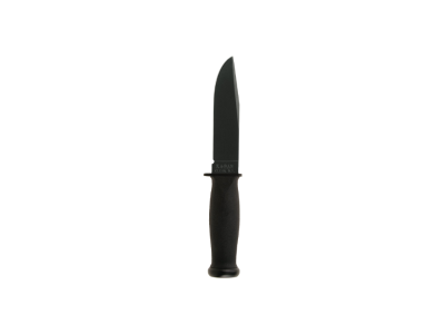 Ka-Bar 5.13" Fixed Clip Point 1095 Steel Blade Black Kraton Handle