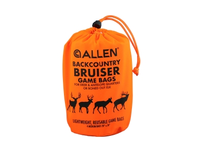 Allen Backcountry Bruiser Game Bags, 4 Quarter Bags, 30"L x 20"W