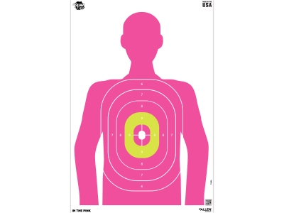 Allen EZ Aim Fun Paper Shooting Targets, Pink, 8 Count