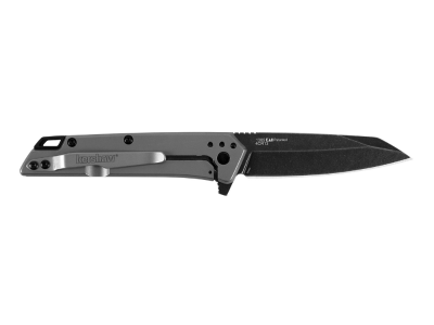 Kershaw 2.90" Folding Reverse Tanto 4Cr14 Blade Gray Steel Handle
