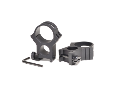 Hammers 30mm HIGH Extra Height See-Thru PCP Rifle Scope Ring Picatinny rail