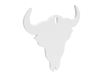 Birchwood  Centerfire Silhouette Skull 3/8" AR500 Steel Target