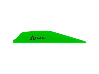 Bohning Atlas Vanes Neon Green 100 pk.