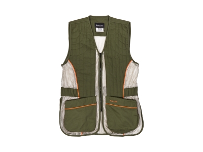Allen Ace Shooting Range Vest with Moveable Shoulder Pad, Olive