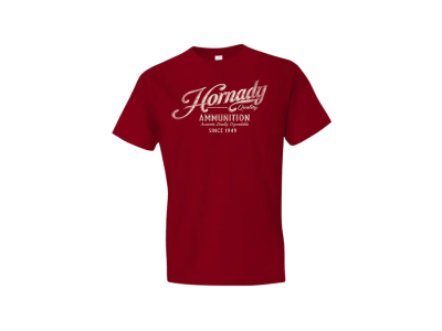 Hornady Vintage Script, XXL, Red