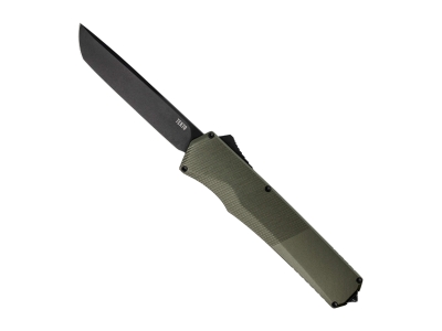 Tekto A5 Spry OTF Automatic Knife, OD Green