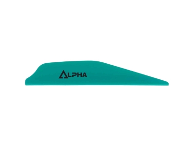 Bohning Alpha Vanes Teal 100 pk.