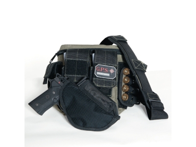 GPS Rapid Deployment Sling Pack Large w/ Handgun Holster