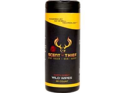 Scent Thief Wild Wipes, White