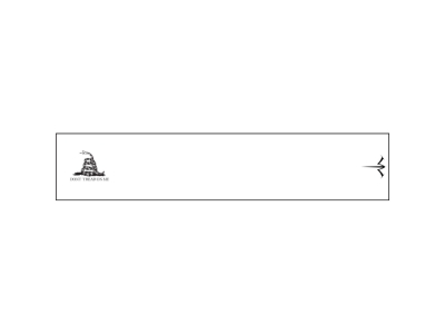 White Water Archery Gadsden Flag Arrow Wraps, 15