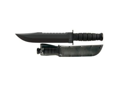 Ka-Bar Big Brother Fixed 9.3 in Black Blade Kraton Handle