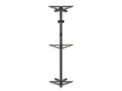 XOP X3 Double Step Climbing Sticks 4 Pack, Grey