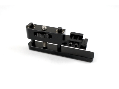 LSP Adjustable Bag Rider Rail Mounted Short Dowel ELR Bottom Coarse Thread, Hardened