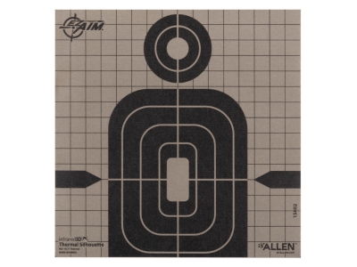 NEW EZ Aim Adhesive 8 Thermal Silhouette Target, Multi