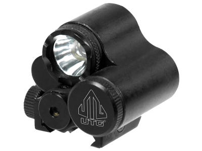UTG Sub-compact LED Light w/ Aiming Adjustable Red Laser