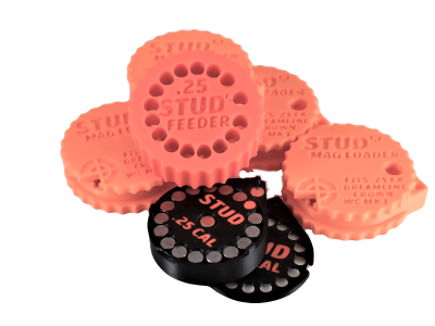 STUD Mag/Feeder/Loaders Bundle for - FX Maverick/Dreamline/Crown/WCMK5, .25 (6.35mm)