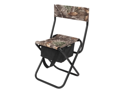 Allen Vanish Foldable Seat with Backrest, Realtree Edge