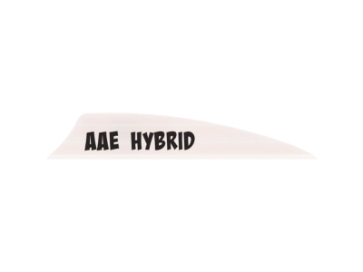 AAE Hybrid 2.0 Shield Cut Vanes, White, 50