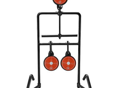 Champion Gong Auto Reset Handgun Black/Orange Standing 3 Targets