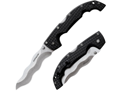 Cold Steel Voyager XL Kris Blade - Plain Edge (AUS10A), Ambidextrous