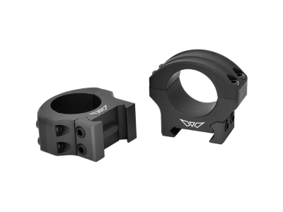 Warne Hyperlite Scope Rings, Matte Black