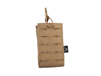 Air Raid Laser Cut MOLLE Tan Rifle Pouch Single Mag Carrier, One Size Fits Most