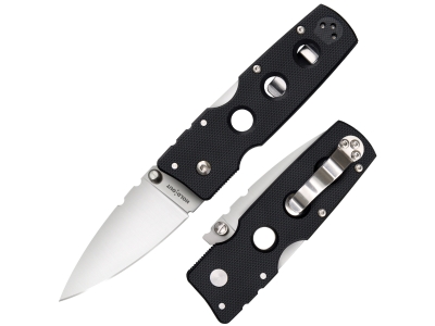 Cold Steel Hold Out 3" Blade Plain Edge, Ambidextrous, Manual