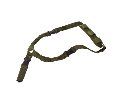 Rukx Gear Tactical SinglePoint Bungee Sling, Green