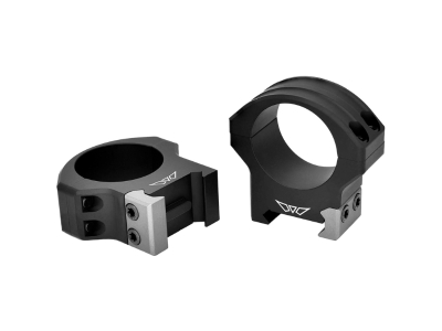 Warne Hyperlite Scope Rings, Matte Black