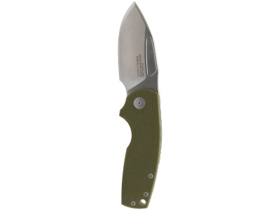 SOG Stout SJ - Od G10 + Stonewash, Ambidextrous, OD Green