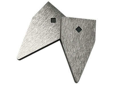 AccuSharp Tungsten Carbide Replacement Blades Gray, 2 Pack