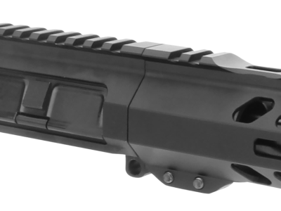 TacFire Pistol Upper 9mm 4", Nitride Barrel, M-LOK, 7075-T6, Black Anodized